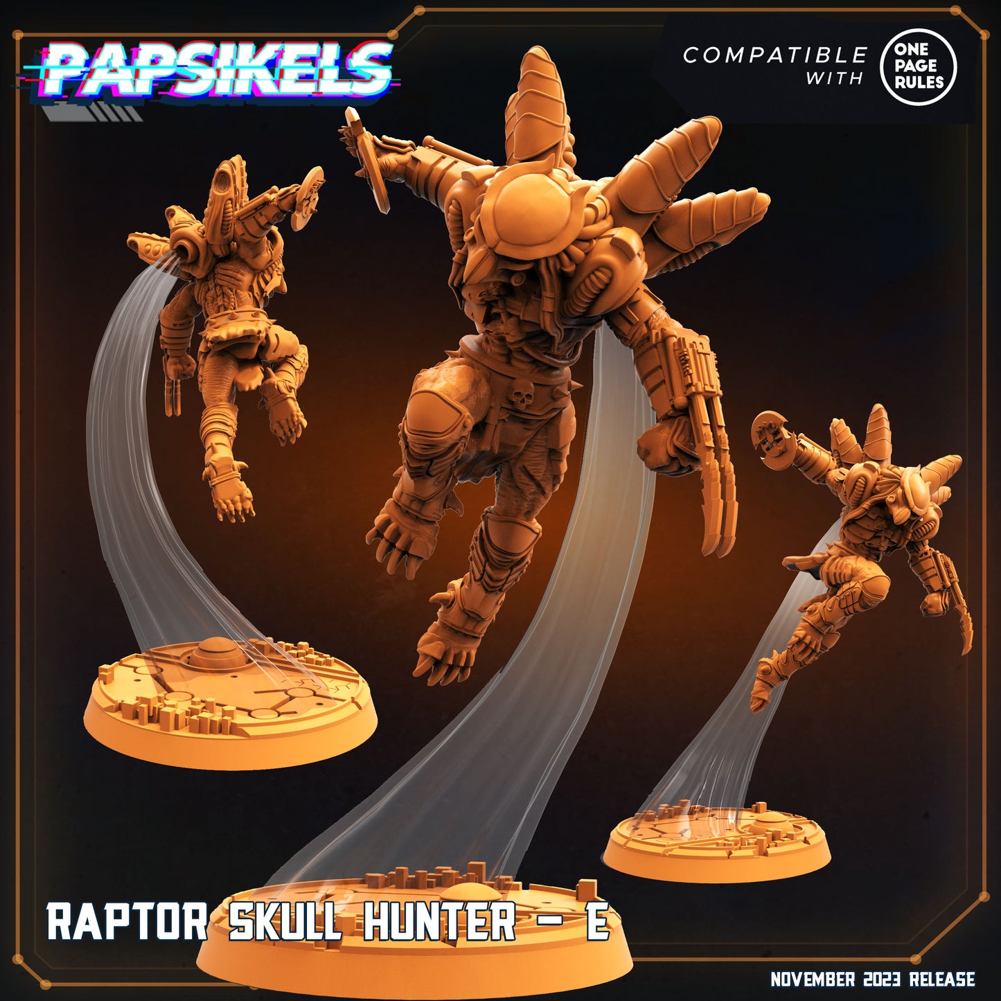 Raptor Skull Hunter (5 variantes)