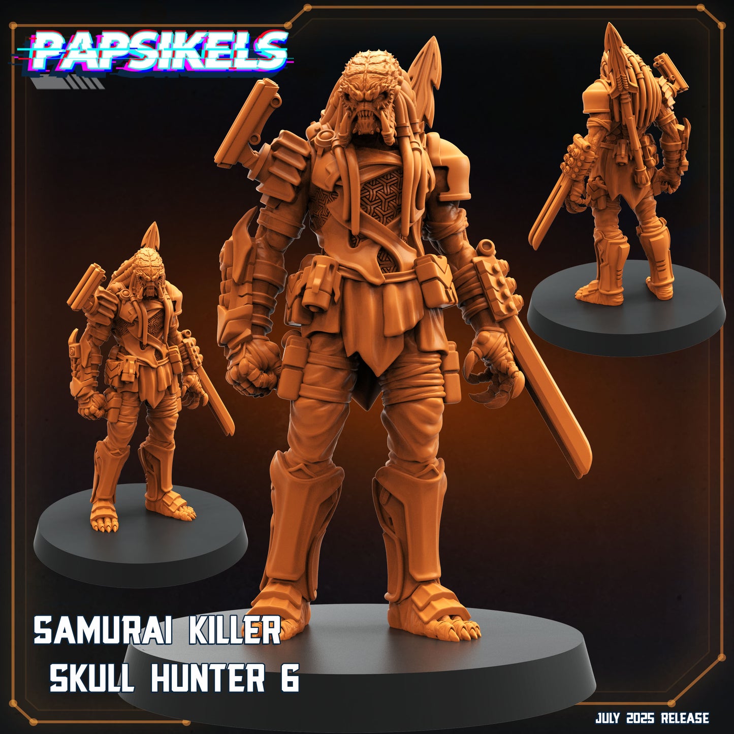 Samurai Killer Skull Hunter (6 modelos)