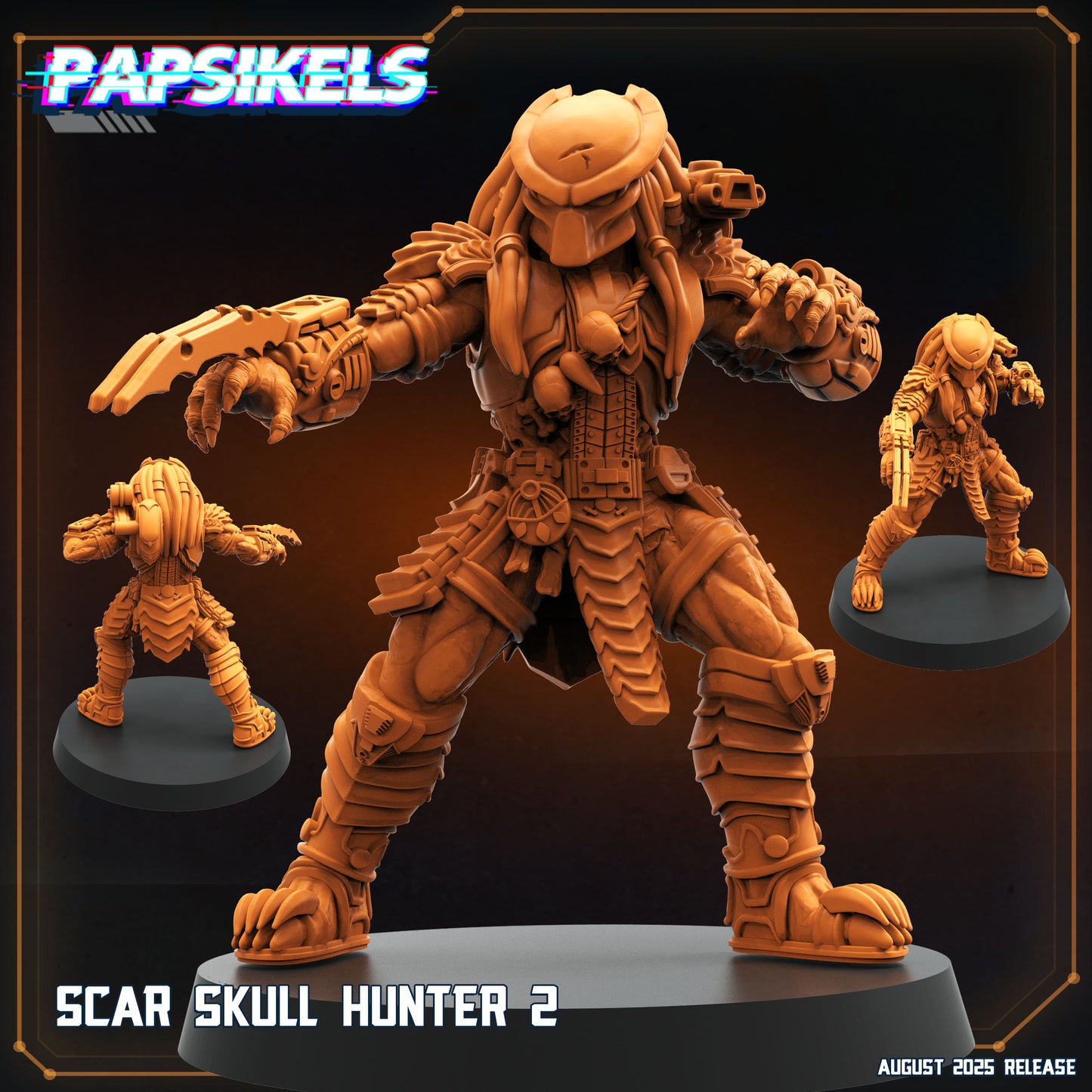 Scar Skull Hunter (2 modelos)