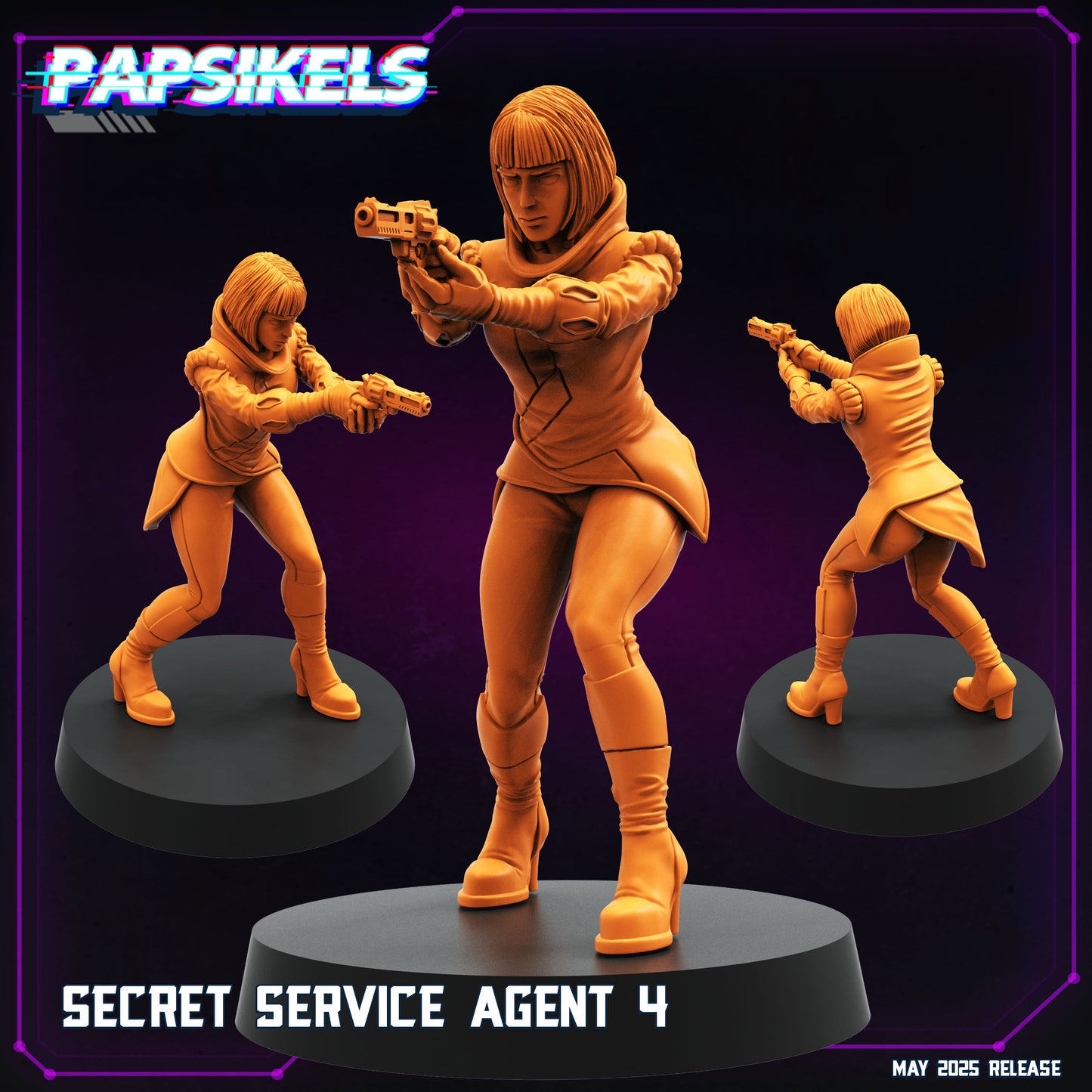 Secret Service Agent (4 modelos)