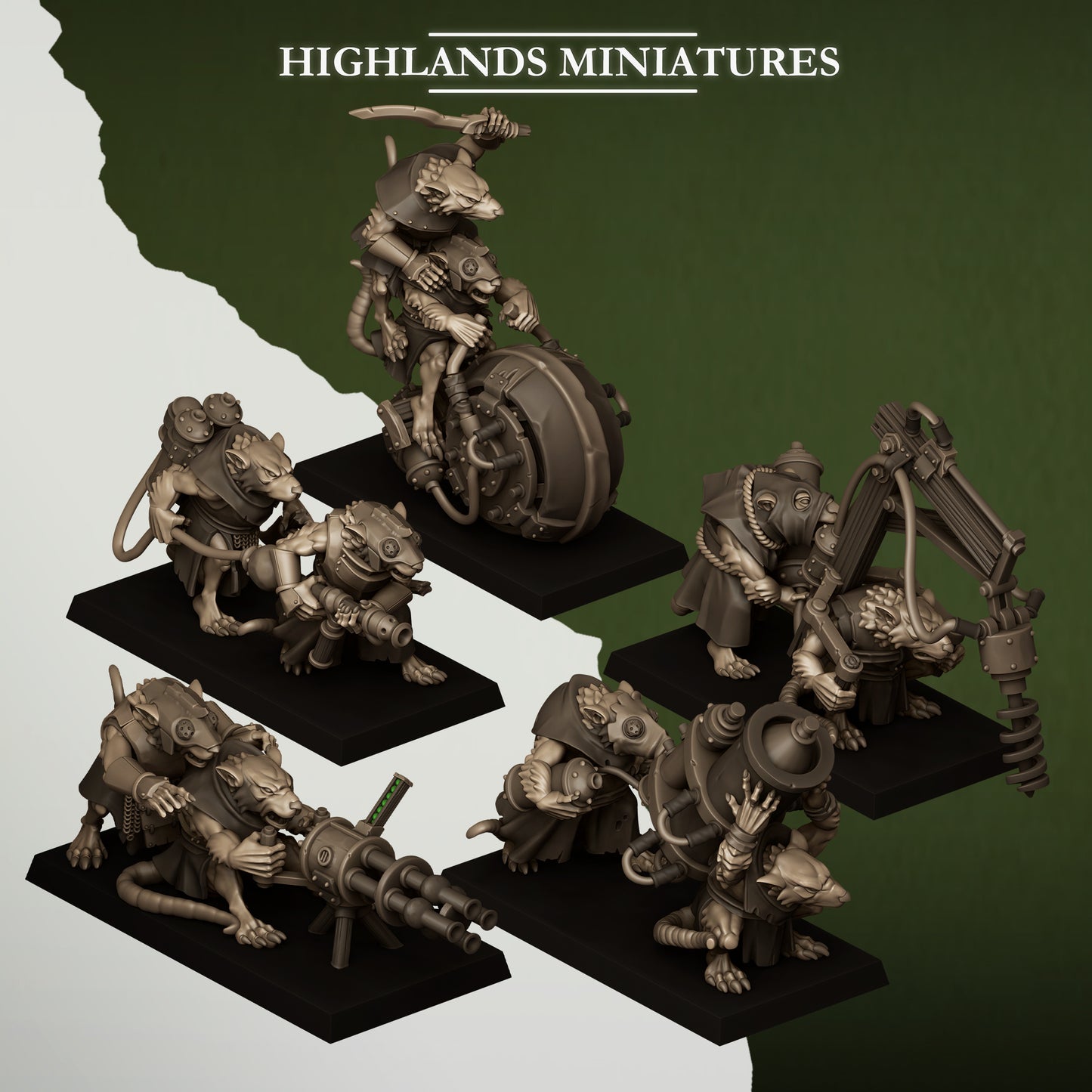 Sewer Vermin Heavy Weapons Team
