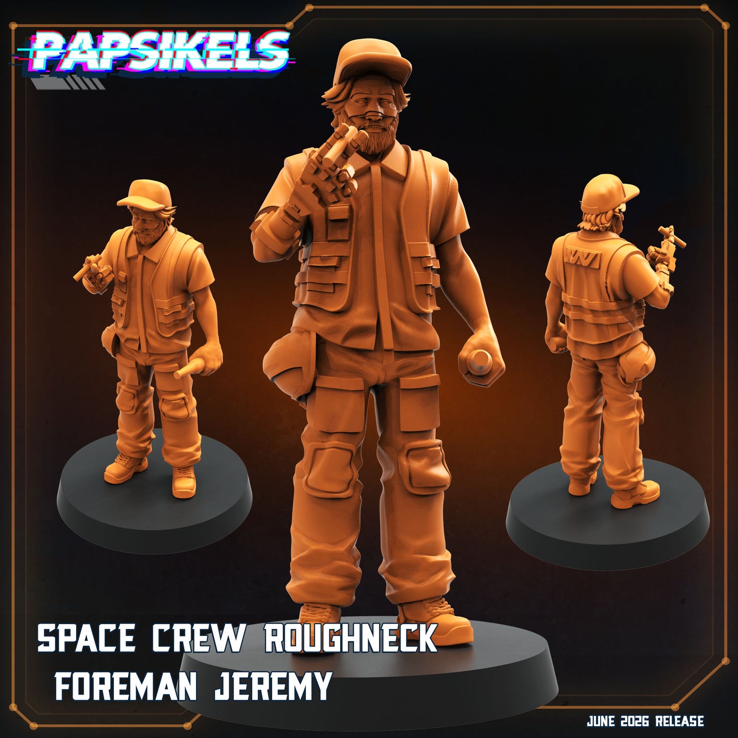 Space Crew Roughneck Foreman Jeremy