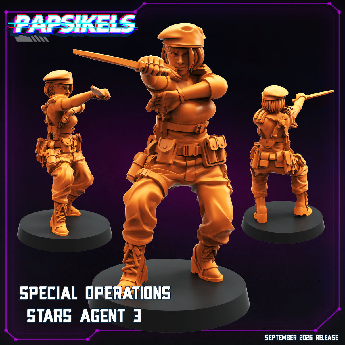 Special Operations Stars Agents (3 modelos)