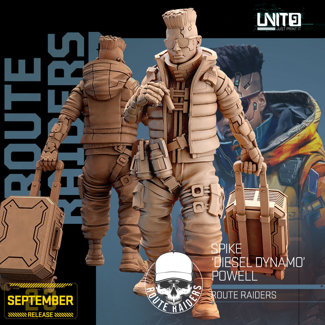 Spike Powell - Route Raiders (2 Versionen)