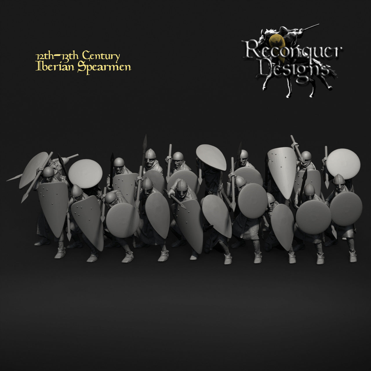 12-13th Century Iberian Spearmen