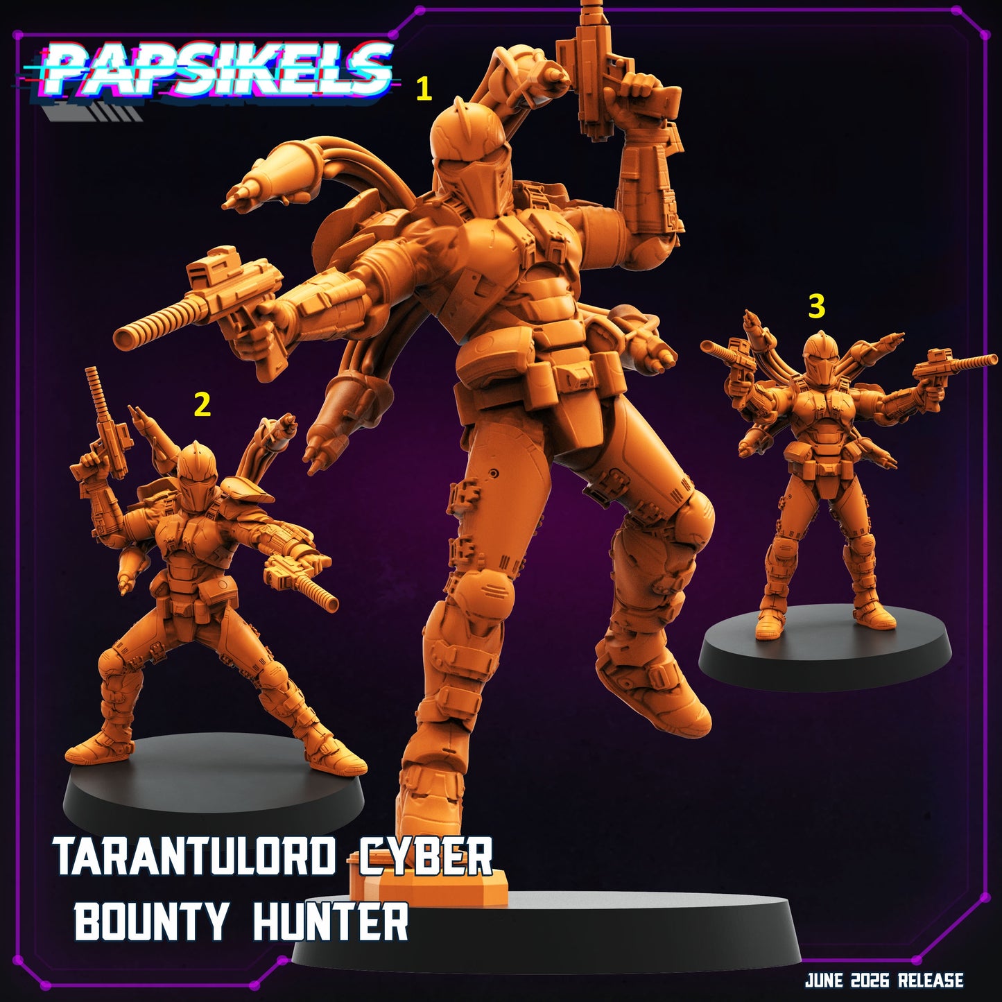 Tarantulord Cyber Bounty Hunter