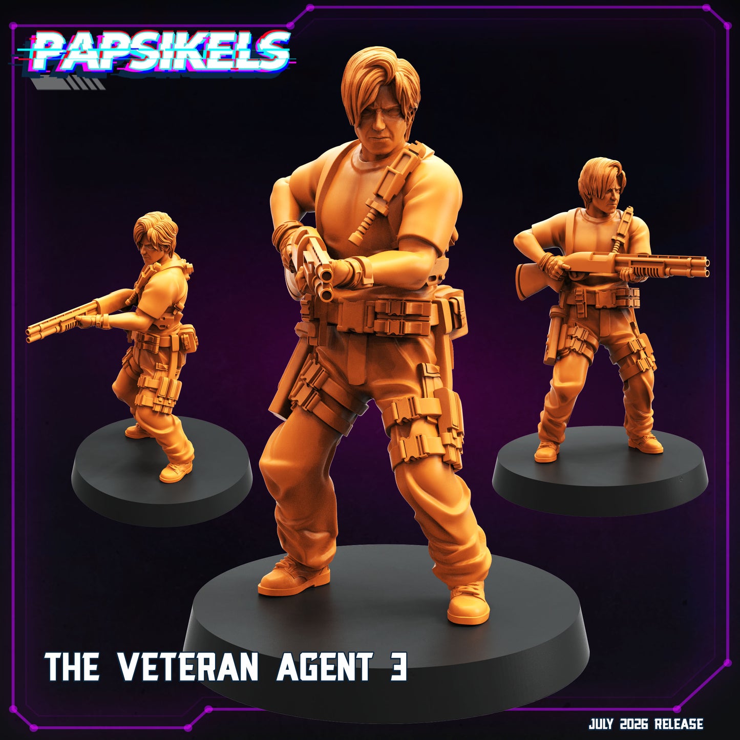 The Veteran Agent (3 modelos)