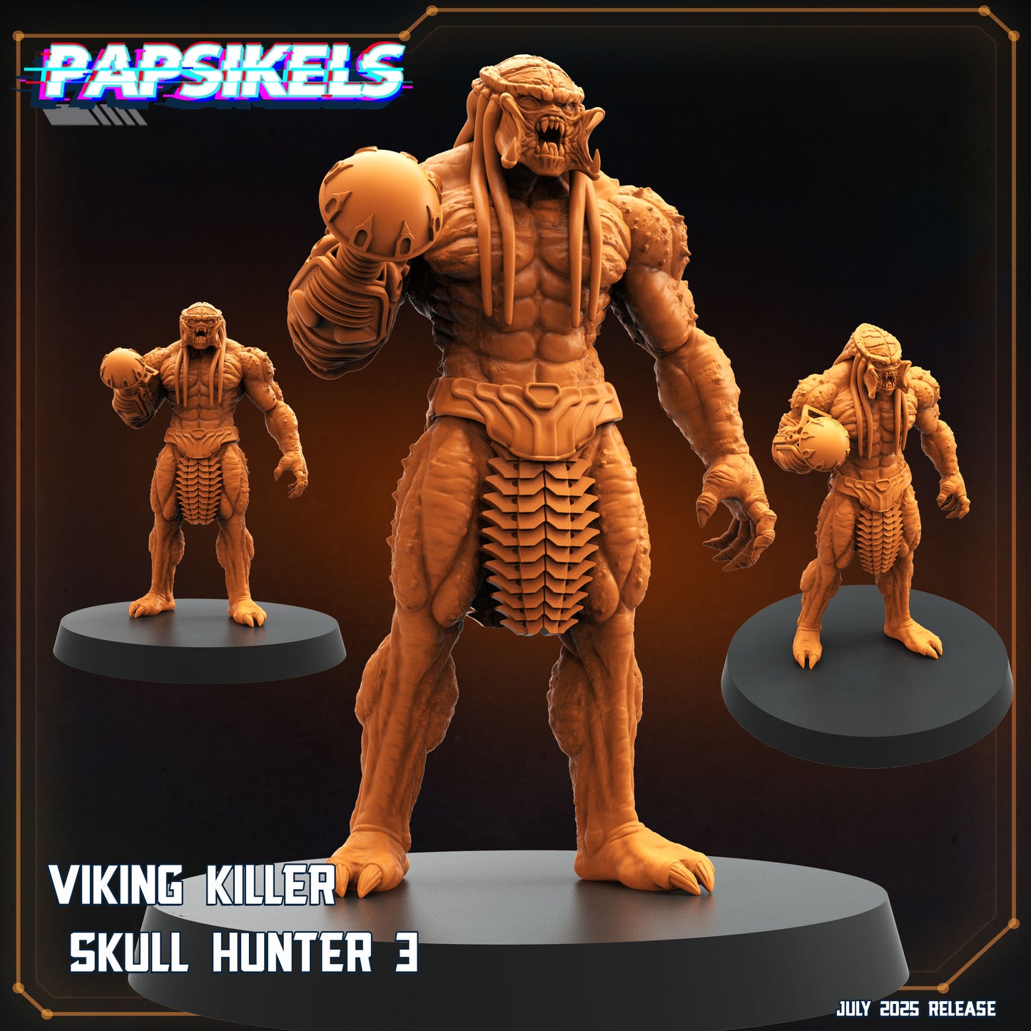 Viking Killer Skull Hunter (3 modelos)