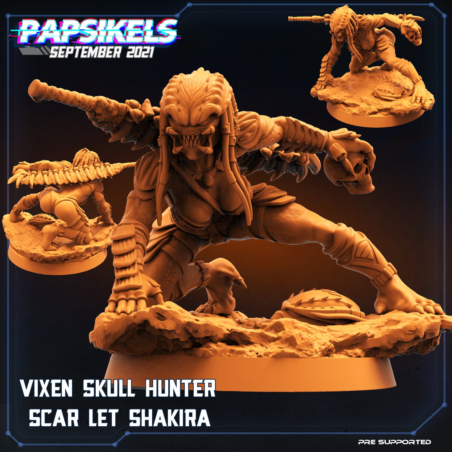 Vixen Skull Hunter Scarlet Shakira (2 variantes)