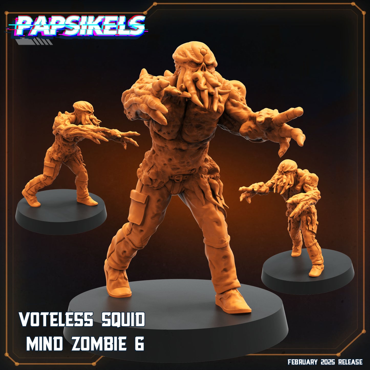 Voteless Squid Mind Zombie Set 1