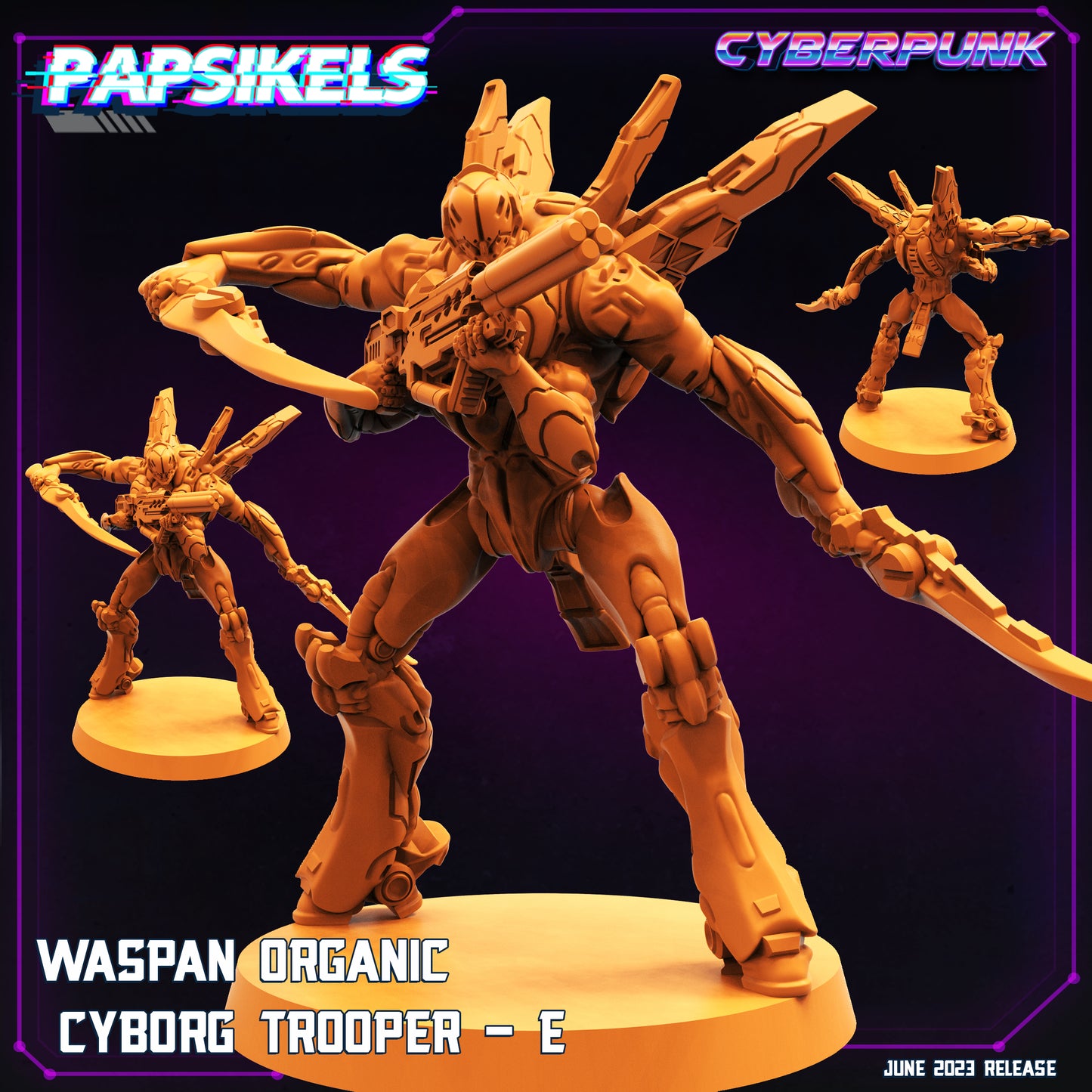 Waspan Organic Cyborg Troopers (5 variantes)