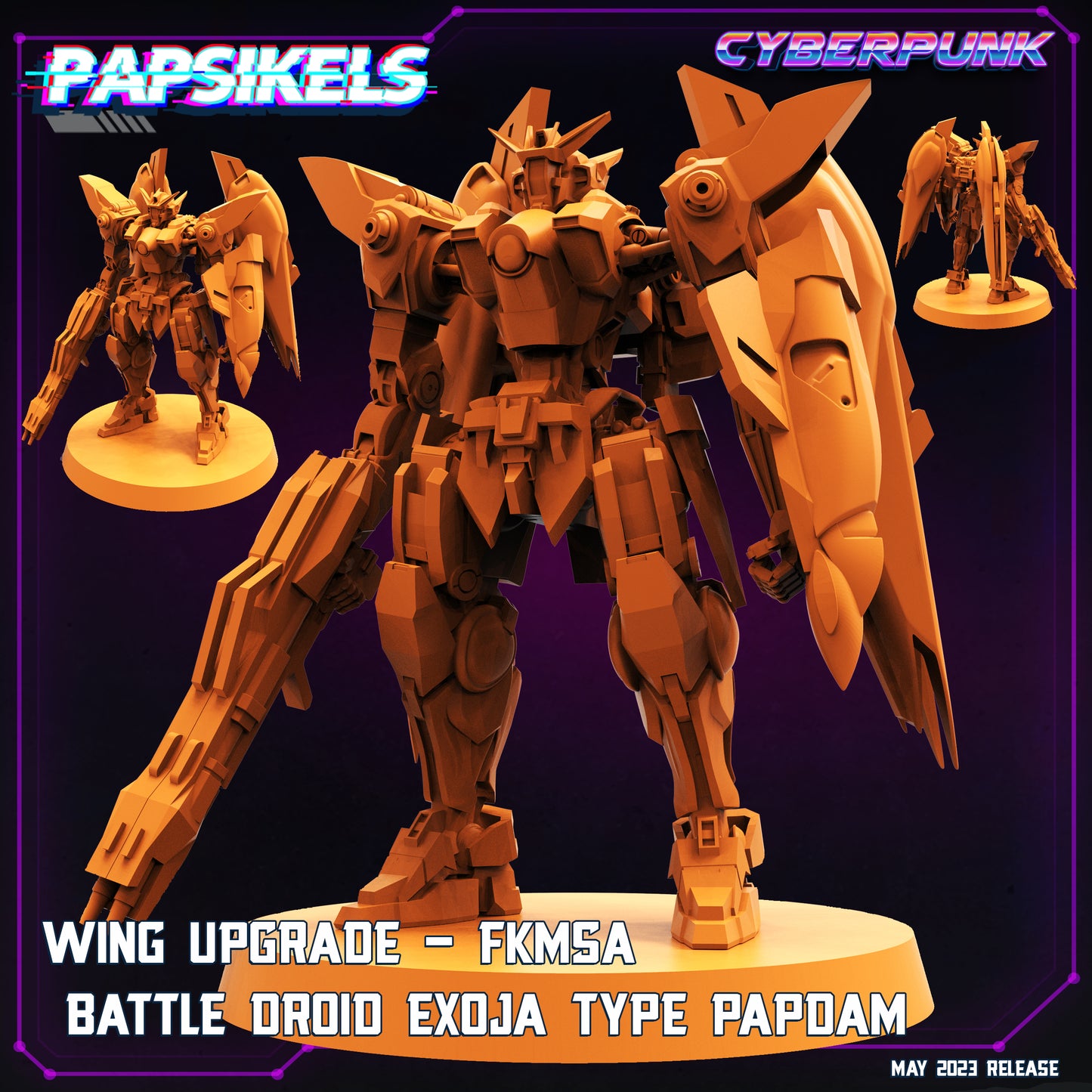 Wing Upgrade - FKMSA Battle Droid Exoja Type Papdam