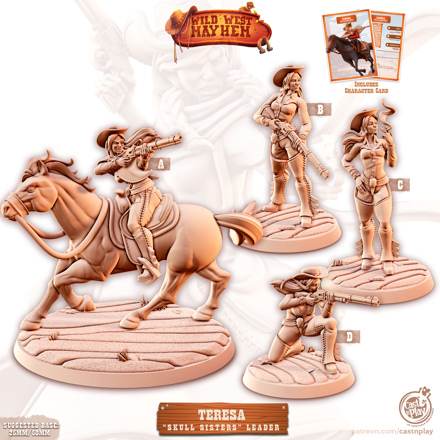 Skull Sisters - Wild West May Hem