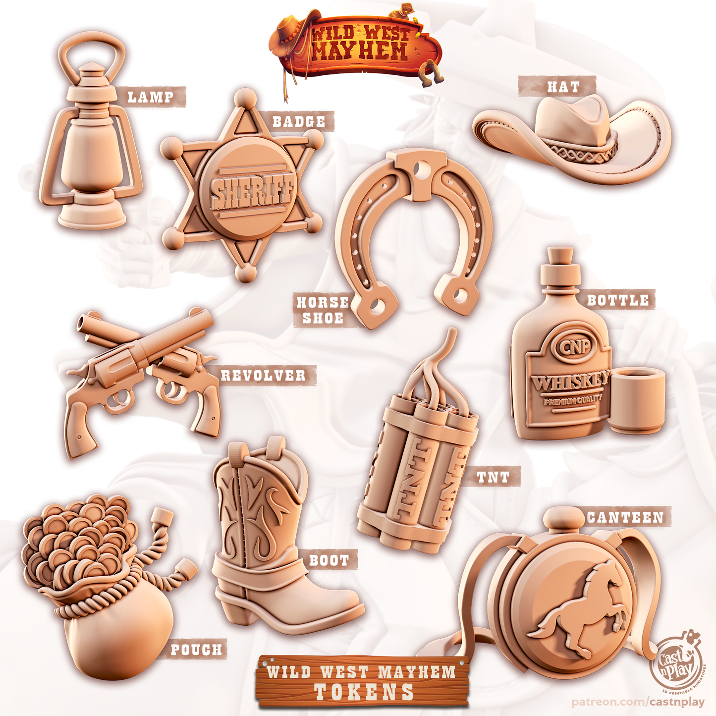 Tokens - Wild West May Hem