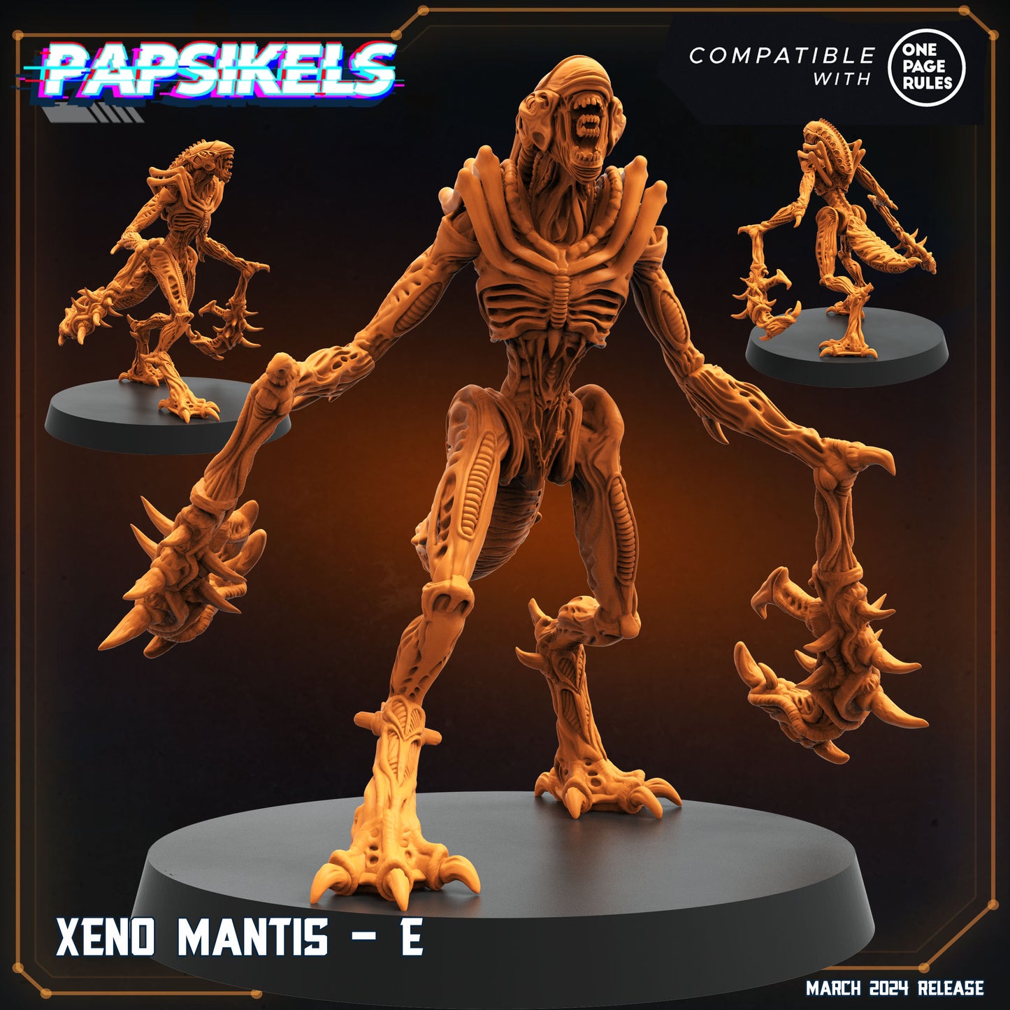 Xeno Mantis (5 variantes)