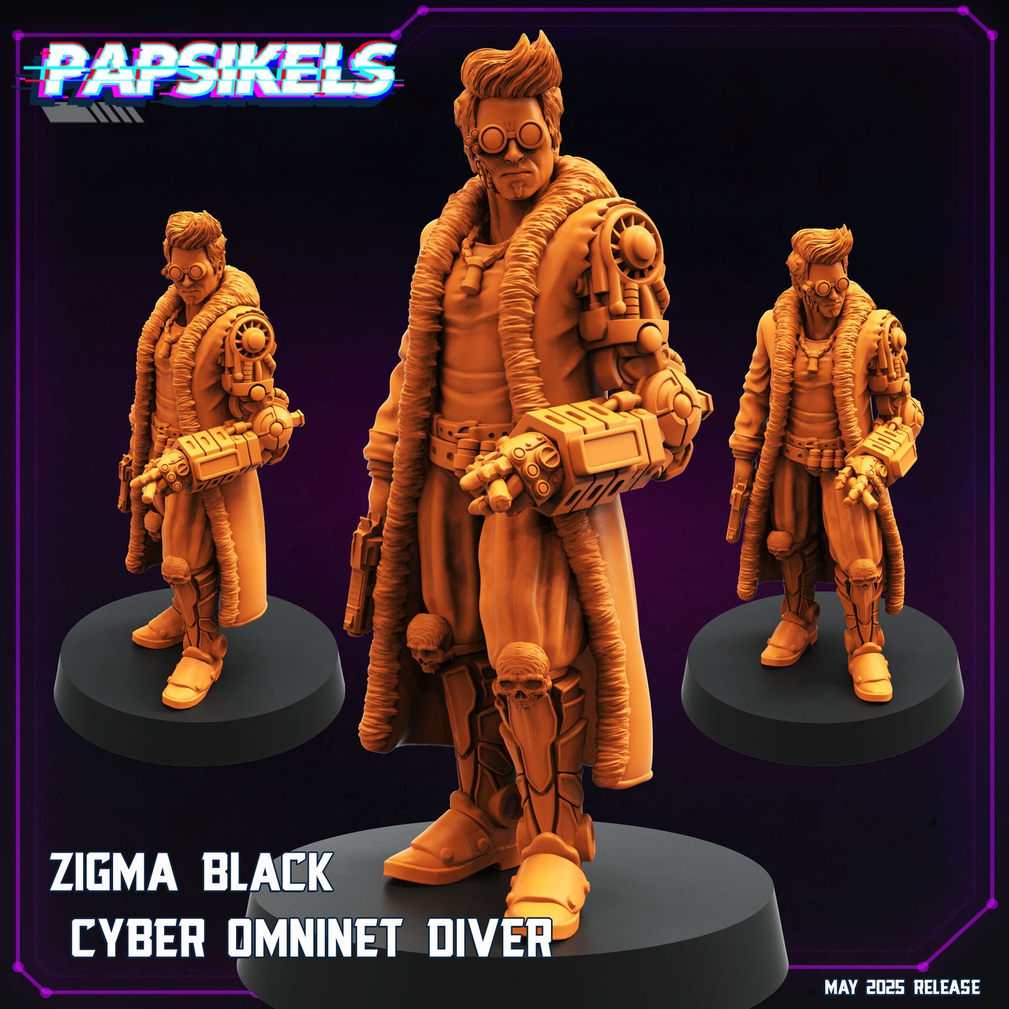 Zigma Black Cyber Omninet Diver