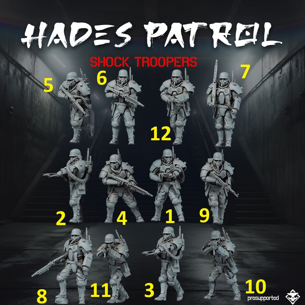 Hades Patrol Shock Troopers