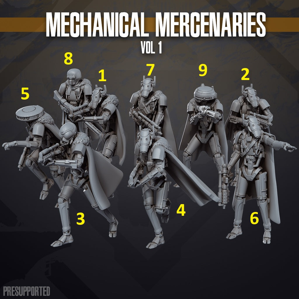 Mechanical Mercenaries vol 1