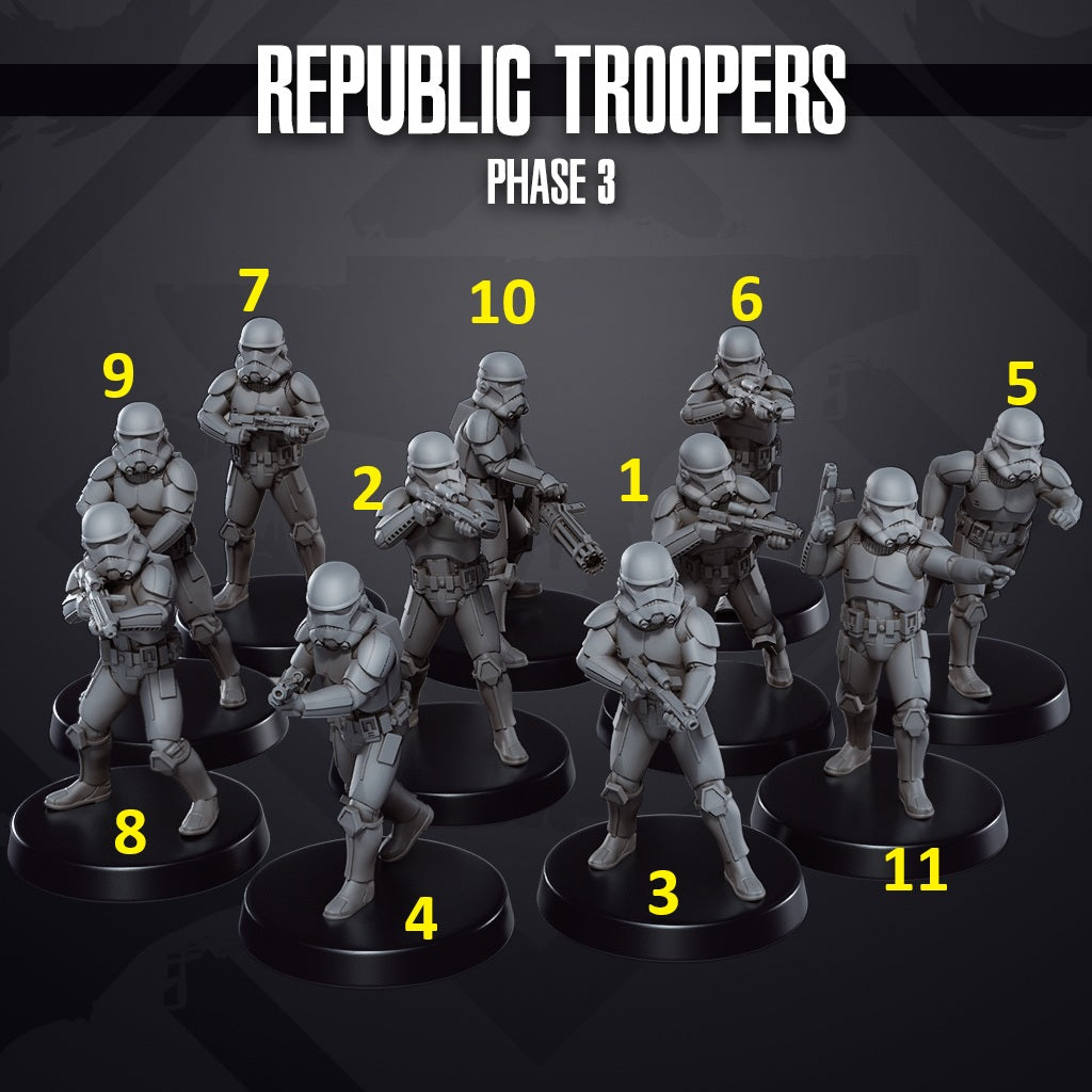Phase 3 Republic Troopers