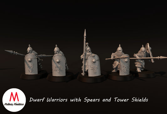 Dwarf Warriors with Spears