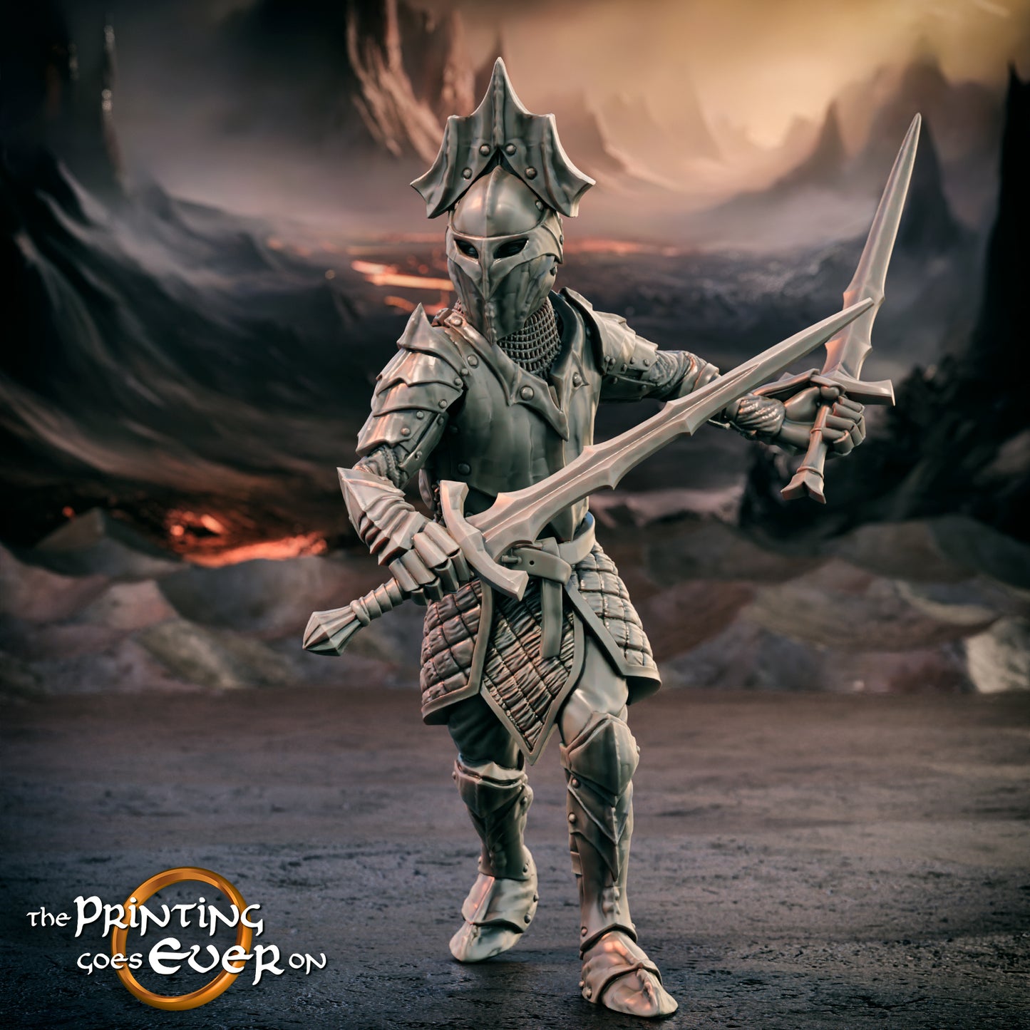 Shadow Knight on foot