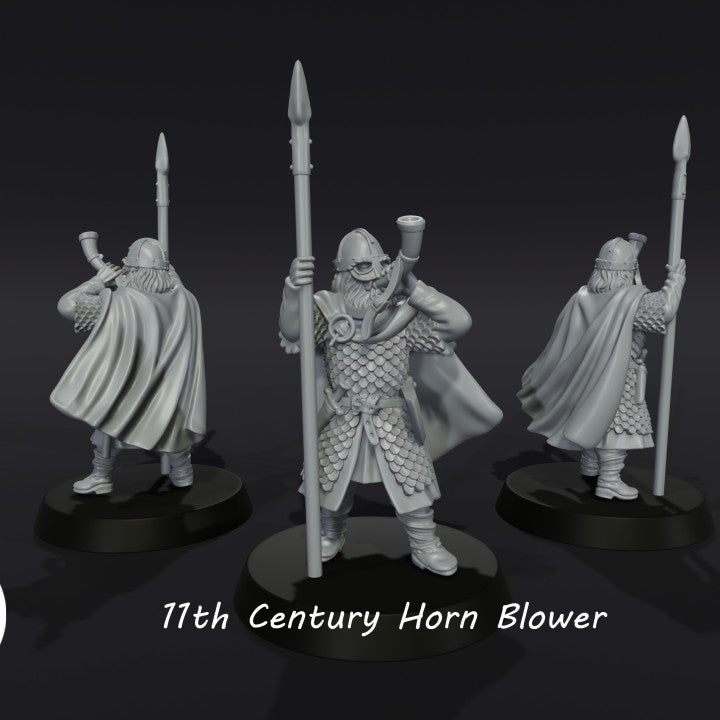 11th Century Horn Blower