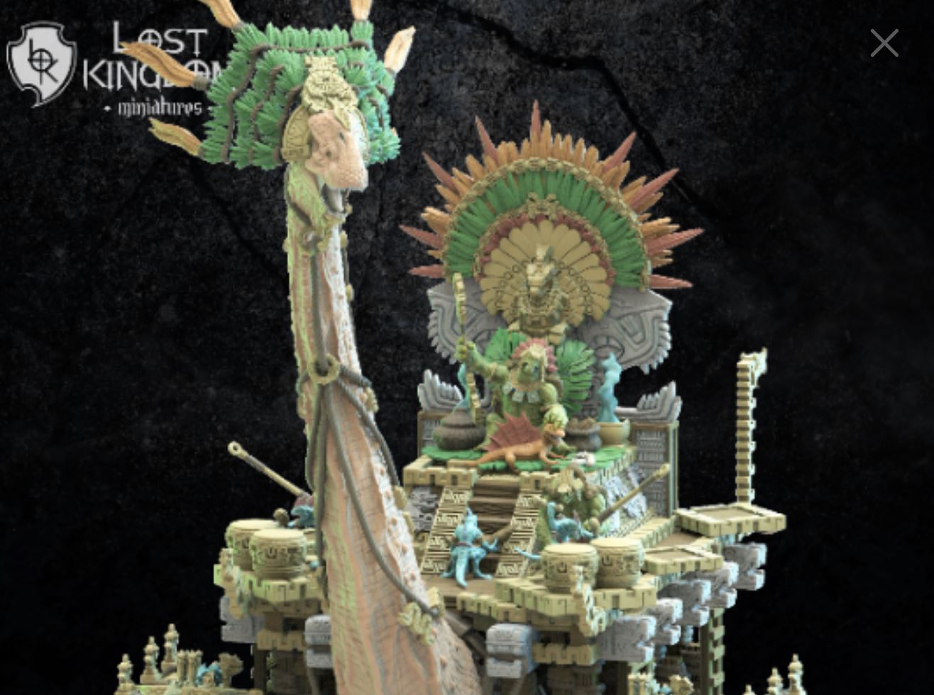 Tezcatlipoca, the incarnate god on Kechnakatl