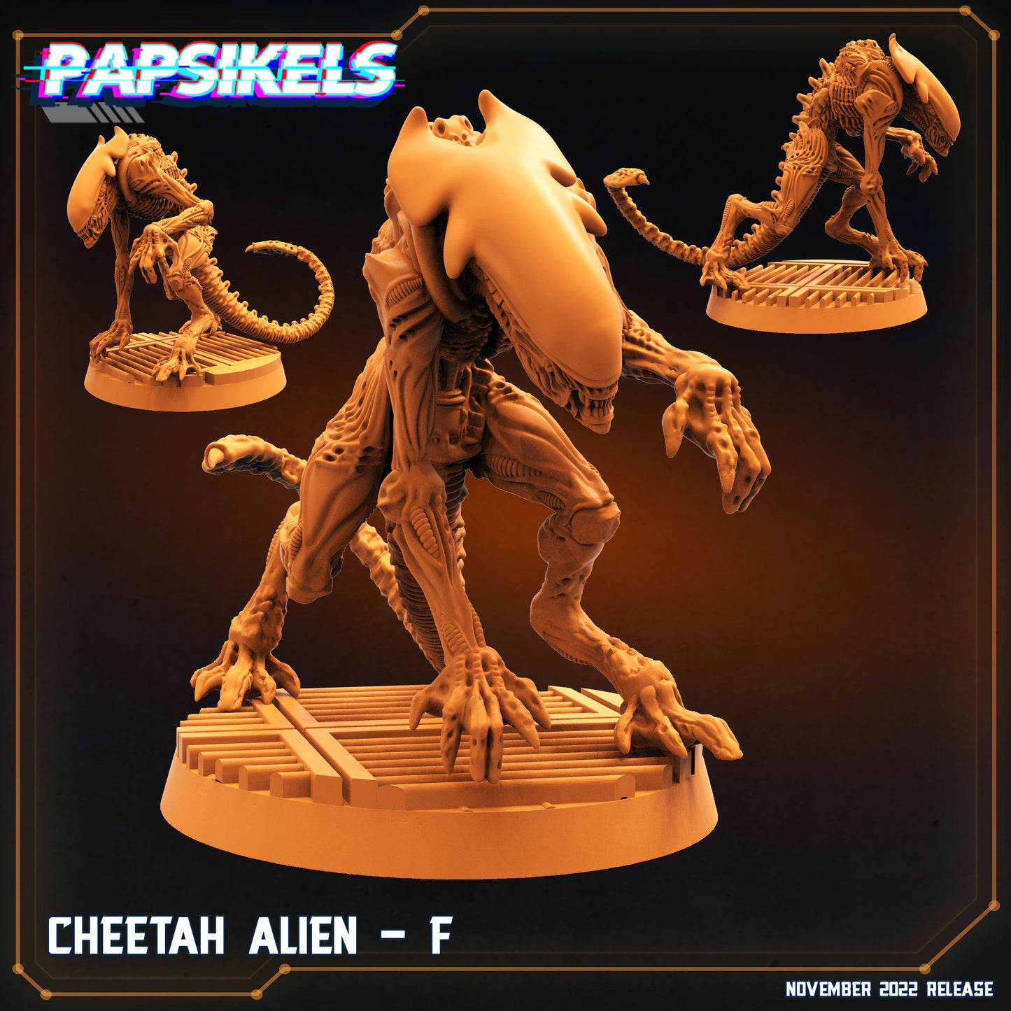 Cheetah Alien (6 versiones)