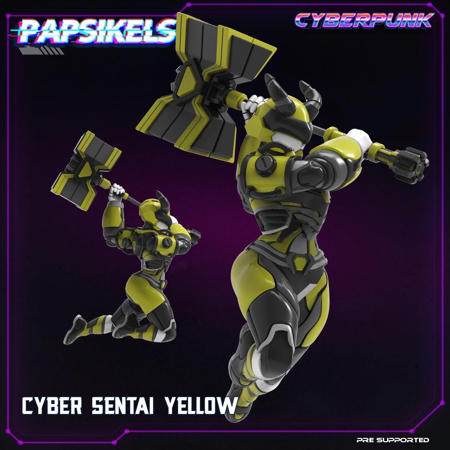 Cyber Sentai (5 modelos)