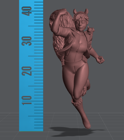 Unschlagbares Mädchen