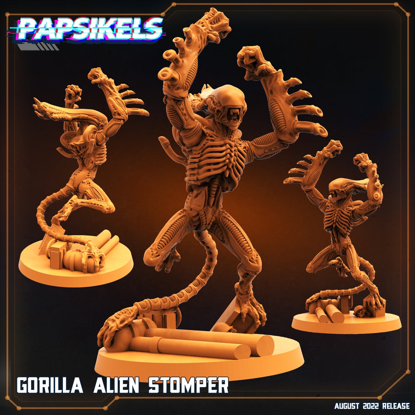 Gorilla Alien (4 modelos)