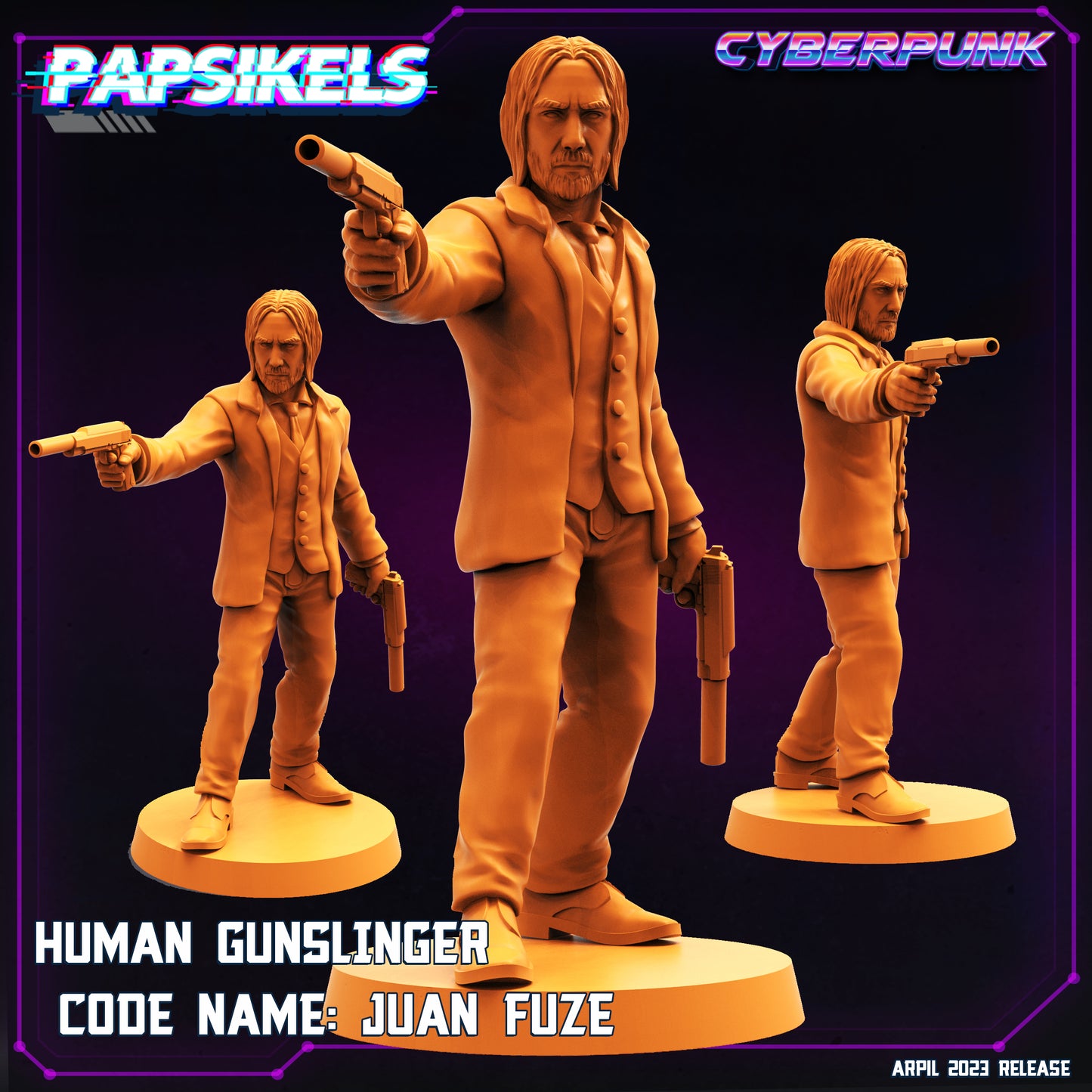 Human Gunslinger Codename (2 variantes)