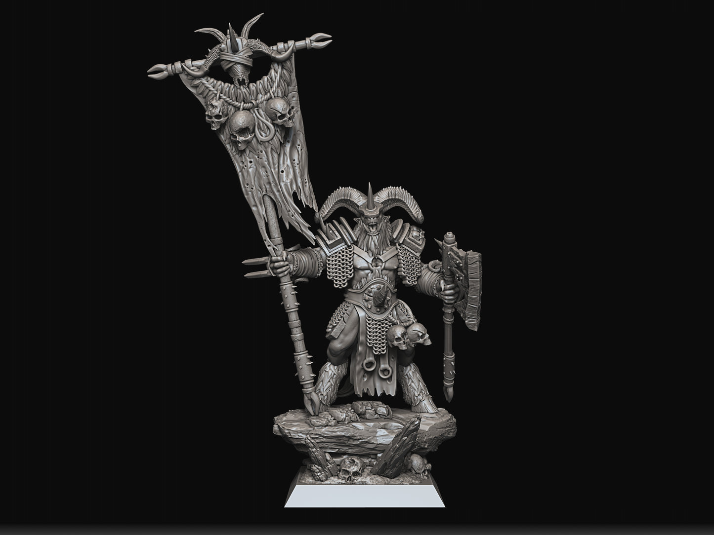 Warlord con Estandarte