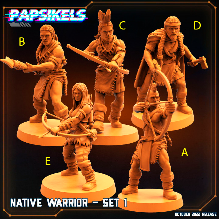 Native Warriors set 1