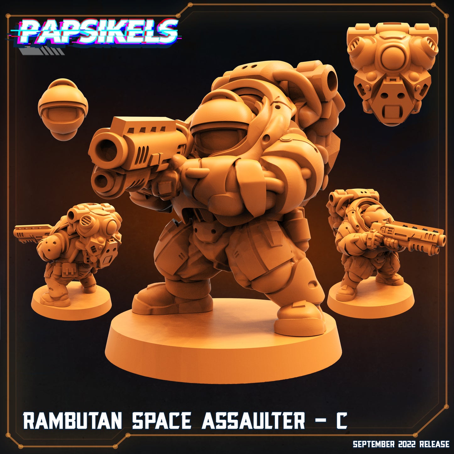 Rambutan Space Assaulters (3 modelos)