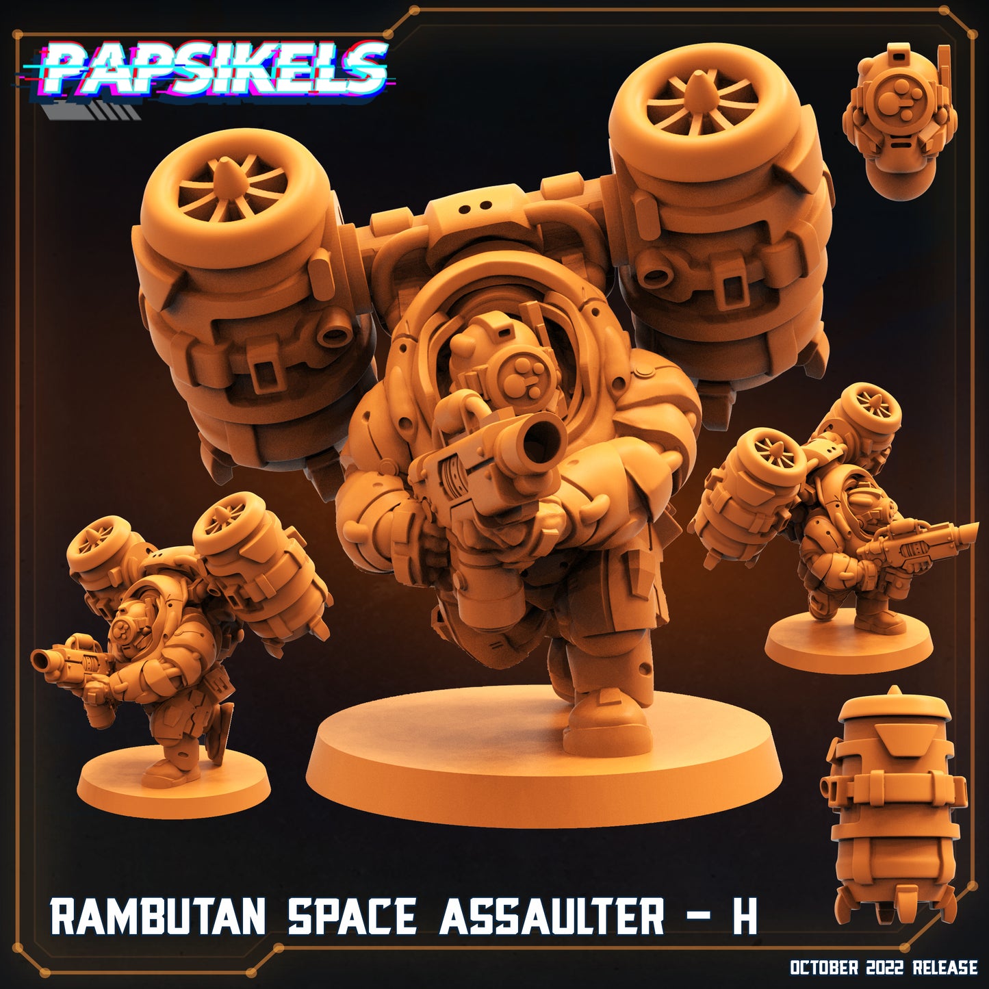 Rambutan Space Assaulters set 2