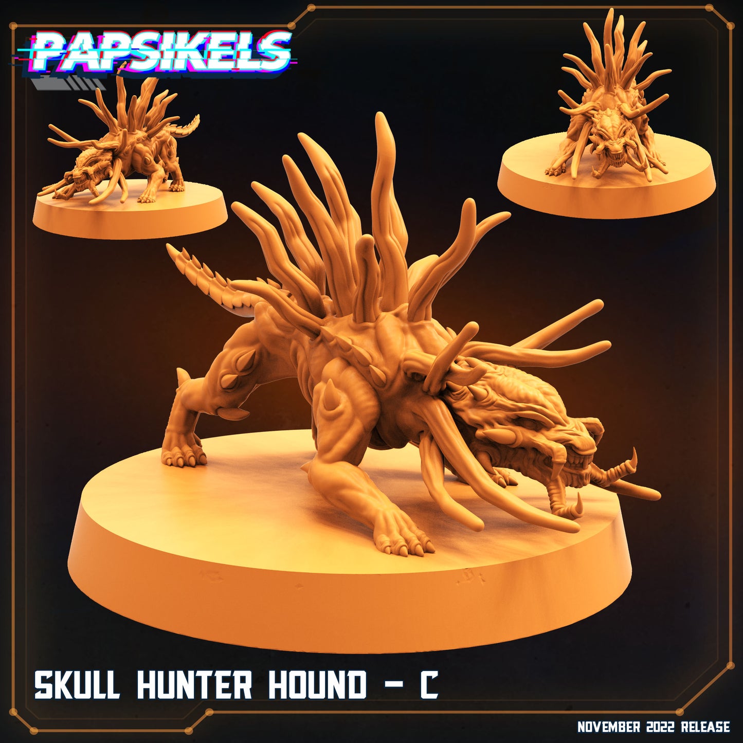 Skull Hunter Hound (3 variables)