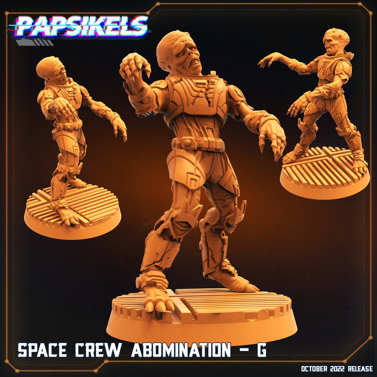 Space Crew Abomination (7 modelos)