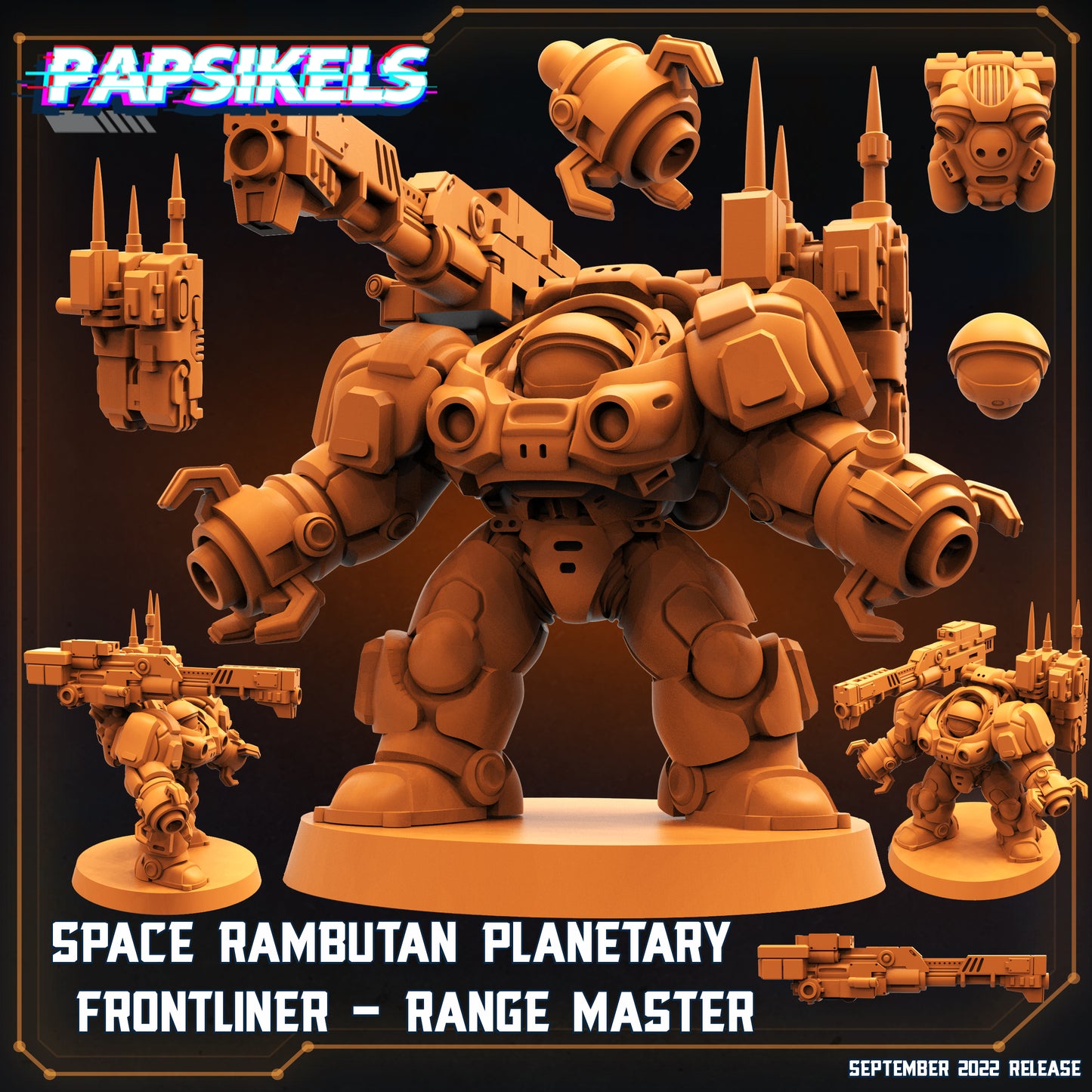 Space Rambutan Planetary Frontliner Range Master