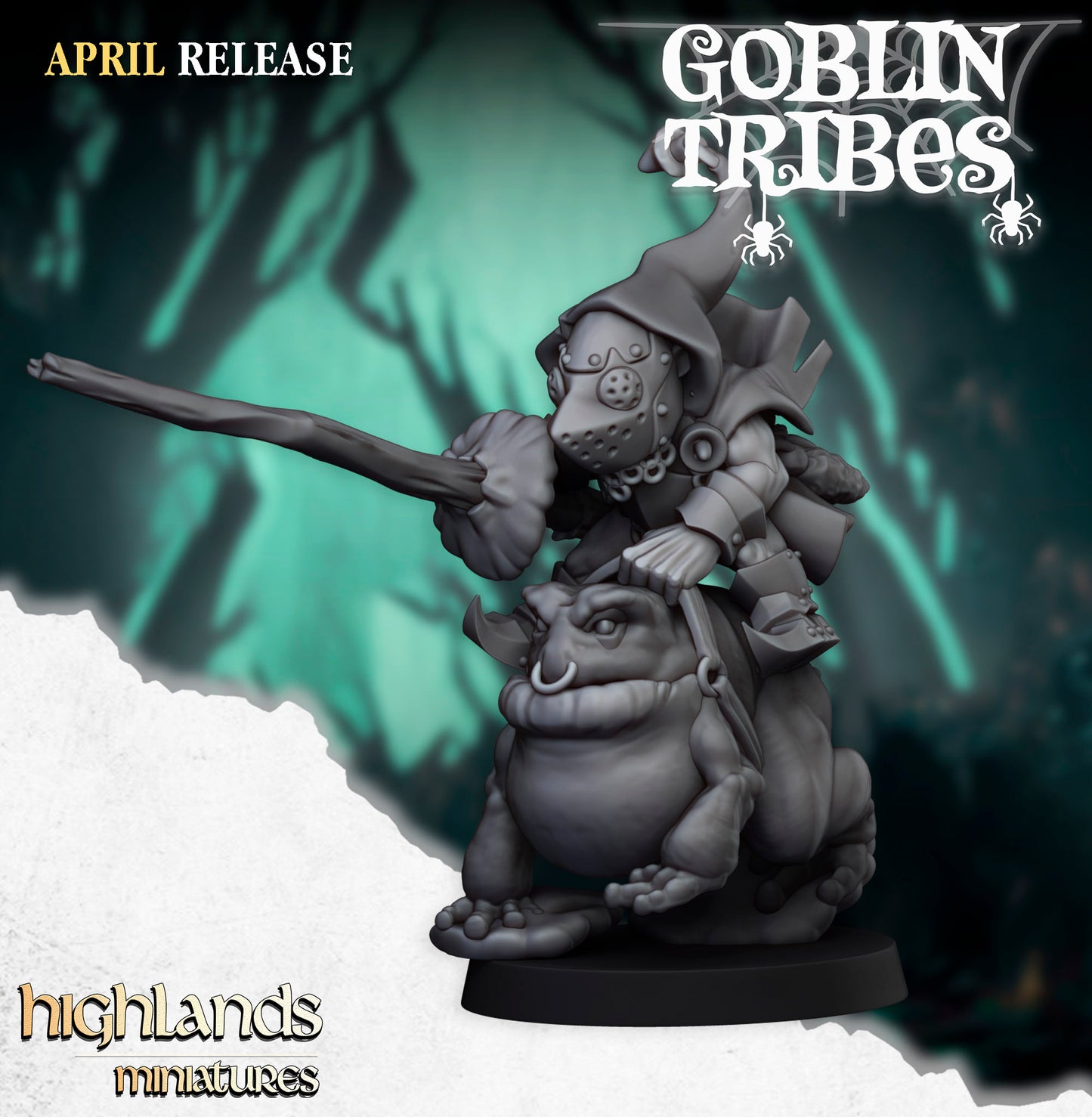 Swamp Goblins Frog Riders with sticks