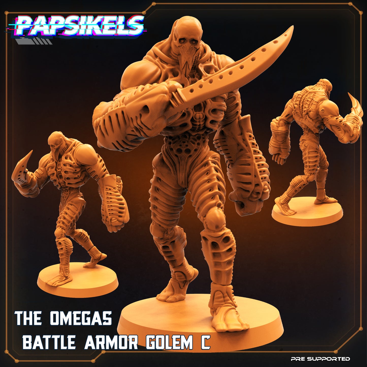 The Omega Battle Armor Golem (3Versiones)