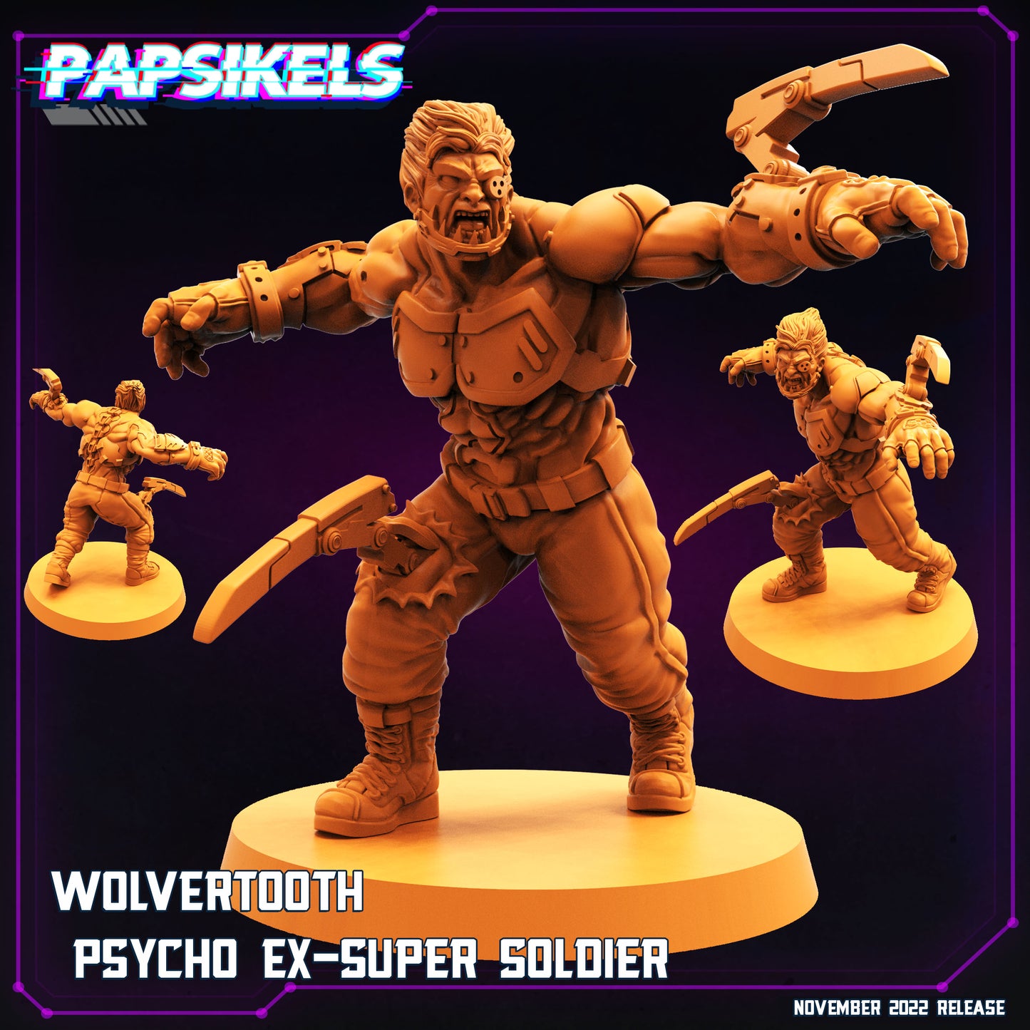 Psycho Ex super Soldier (3 modelos)