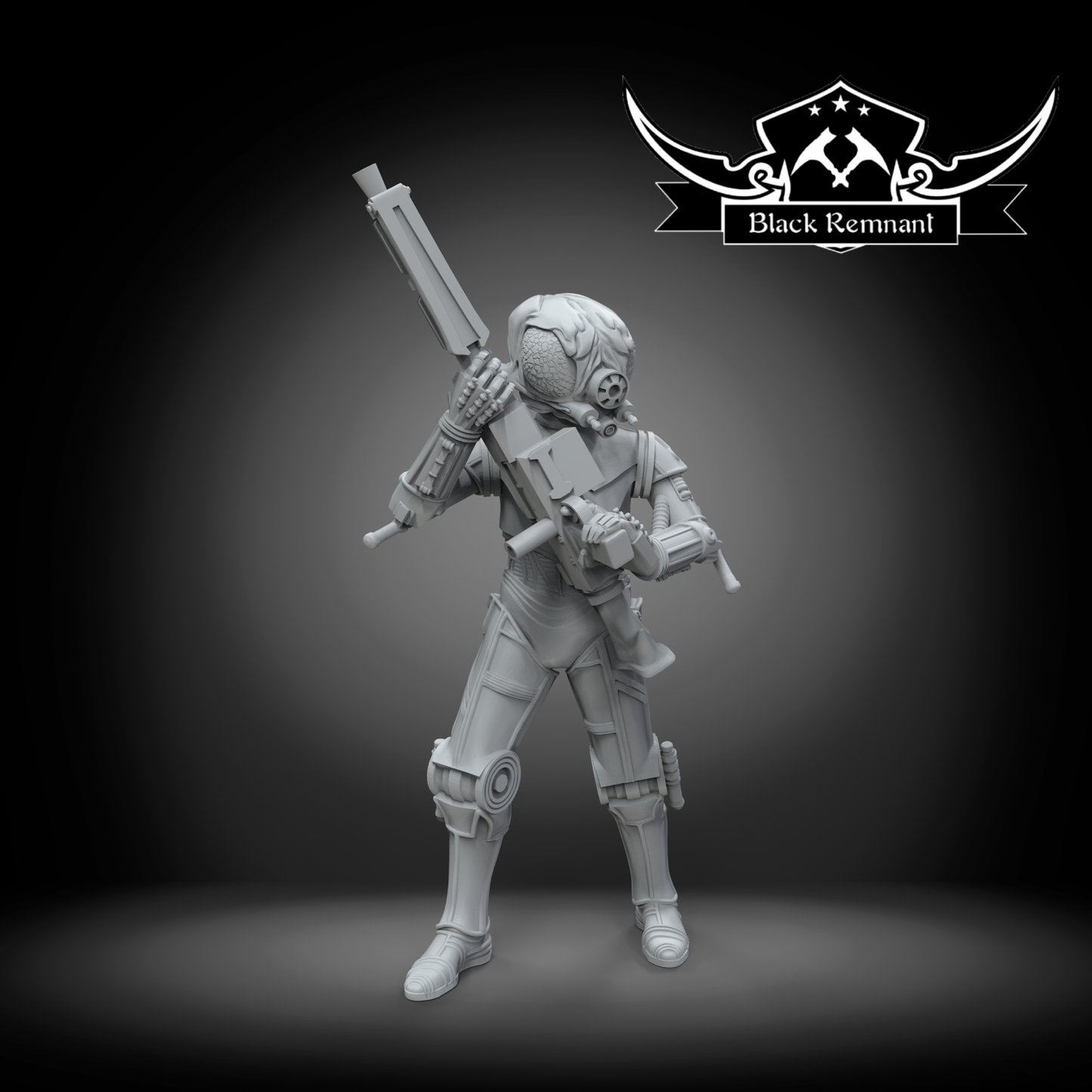 Insectoid bounty hunter droid