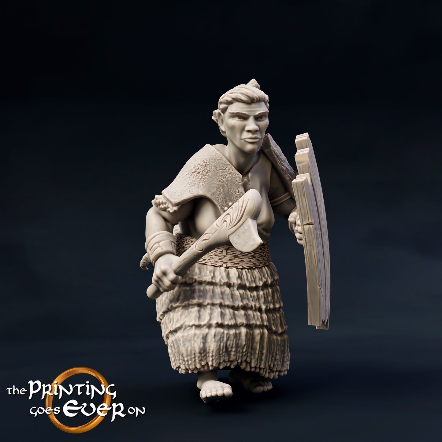 Woodwose Mace Shield (2 modelos)