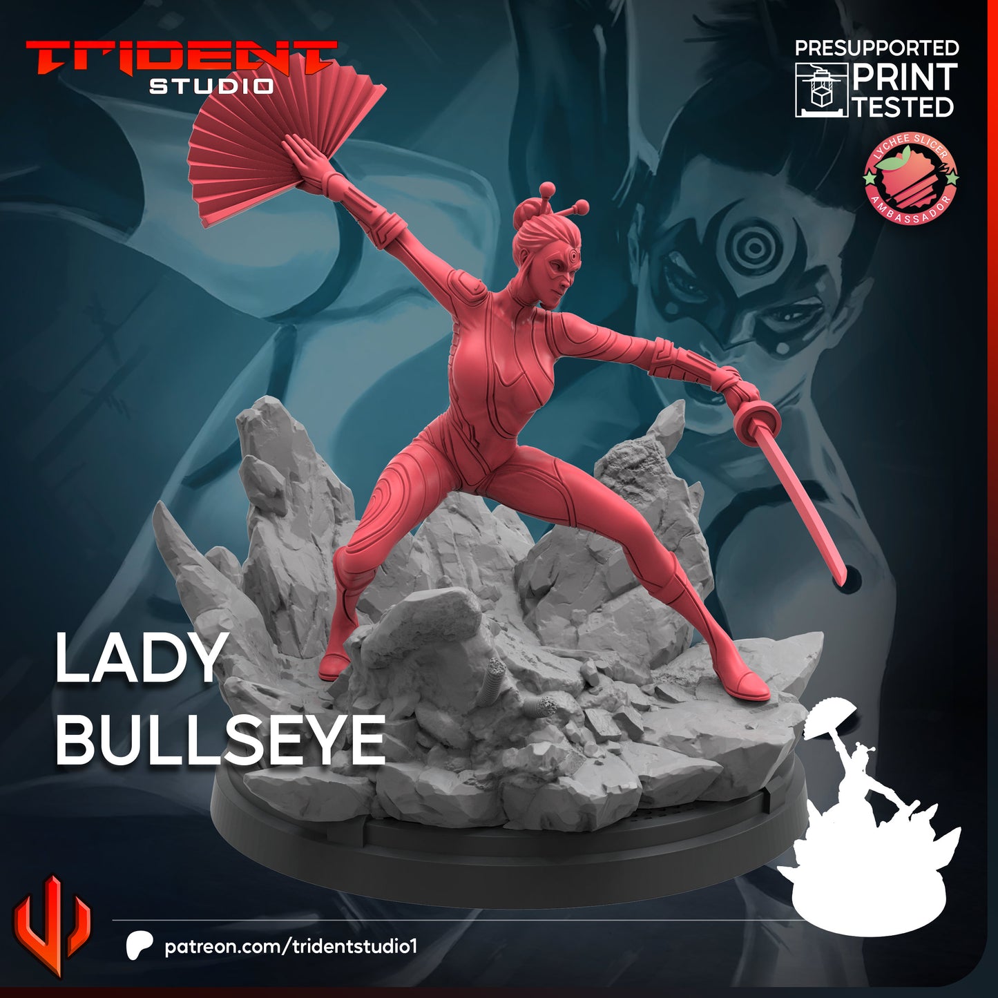 Lady Bullseye FanArt