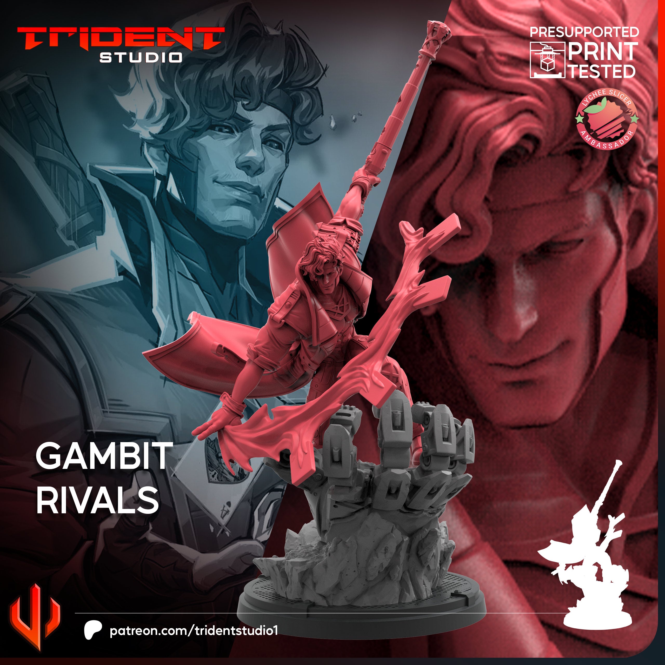 Gambit Rivals FanArt – 🏅 EboraMiniatures