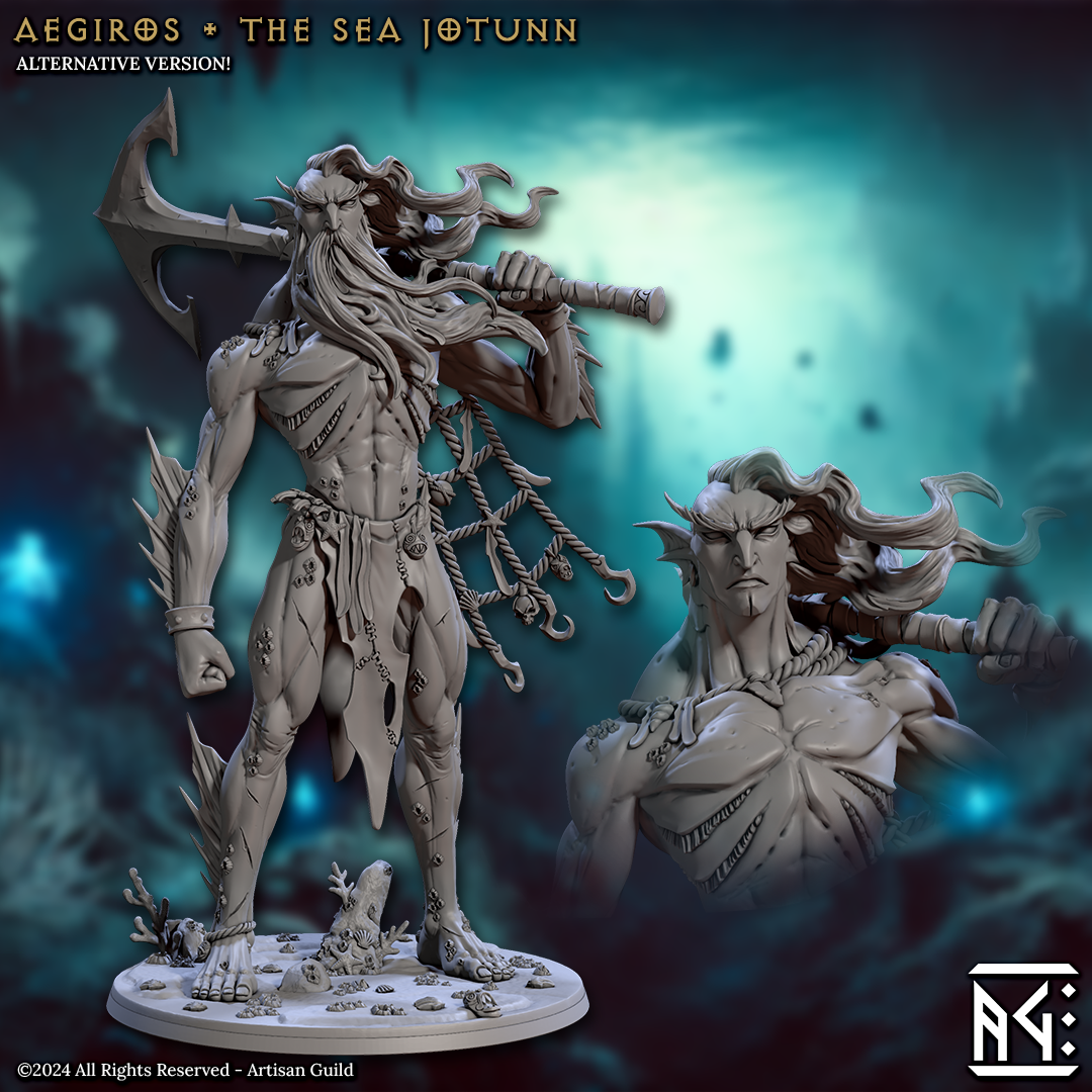 Aegiros, the Sea Jotunn