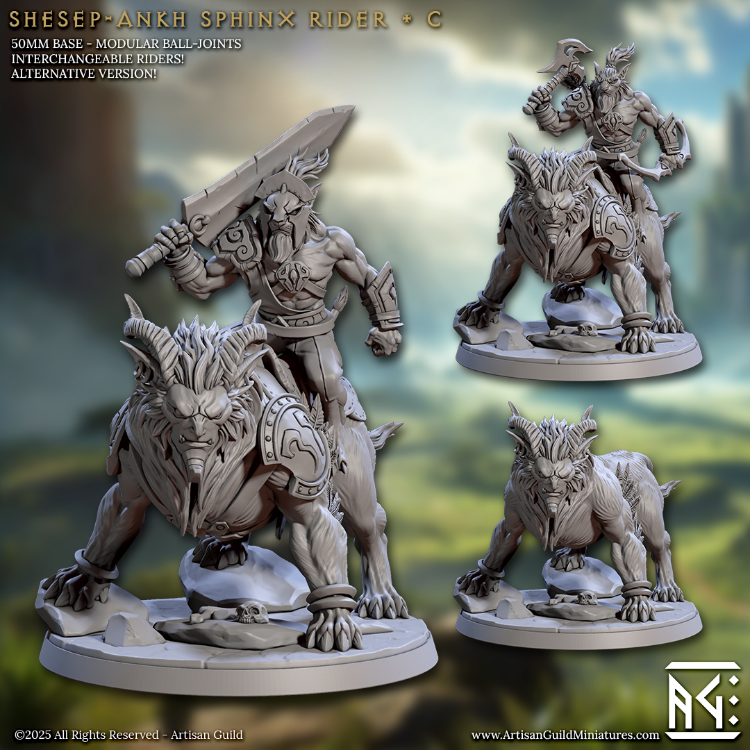 Shesep-Ankh Sphinx Riders