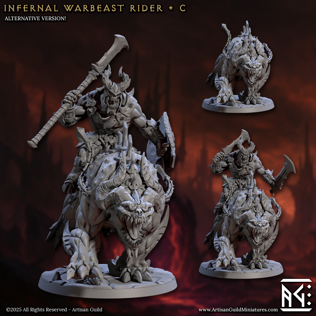 Infernal Warbeast (Belzatu) Riders