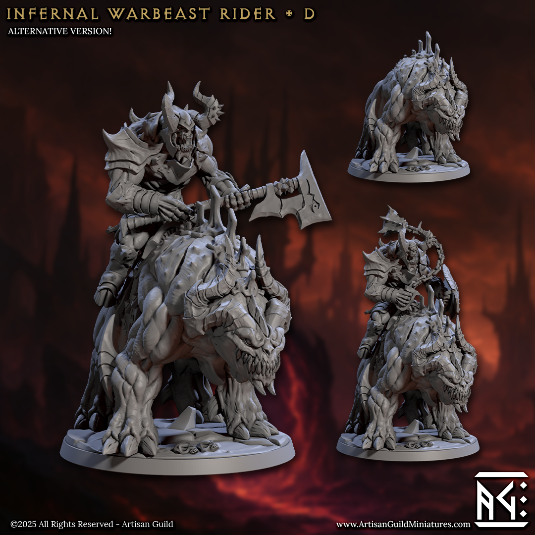 Infernal Warbeast (Belzatu) Riders